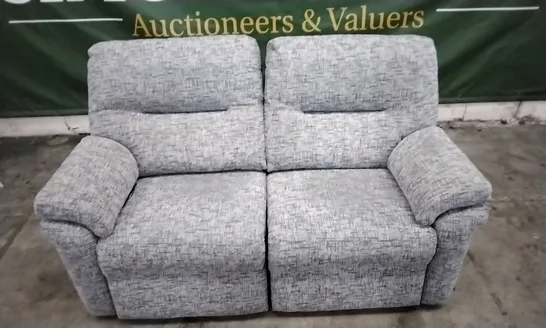 QUALITY BRITISH DESIGNED & MANUFACTURED G PLAN SEATTLE 2.5 SEATER POWER RECLINER SOFA REMCO SLATE FABRIC