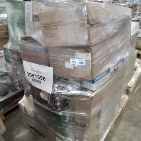 PALLET OF APPROXIMATELY 20 UNPROCESSED RAW RETURN HOUSEHOLD AND ELECTRICAL GOODS TO INCLUDE;