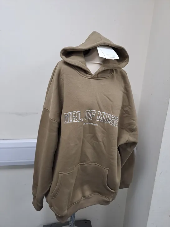 GIRLOFMUSE COSY COLLECTION MODE HOODIE SIZE XL 