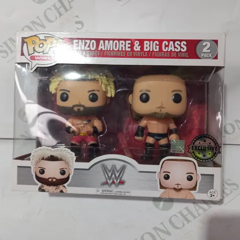 FUNKO POP WWE ENZO AMORE & BIG CASS VINYL FIGURE 2 PACK