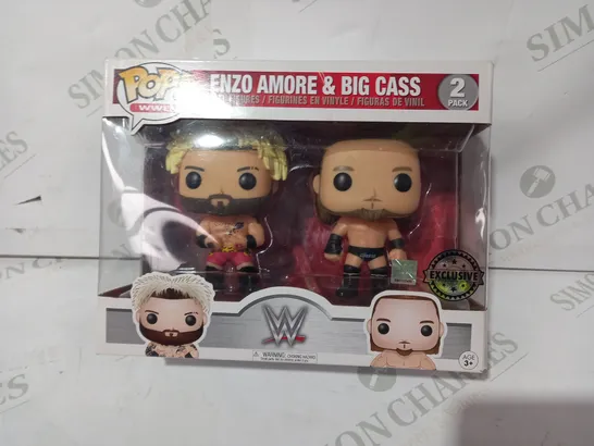 FUNKO POP WWE ENZO AMORE & BIG CASS VINYL FIGURE 2 PACK