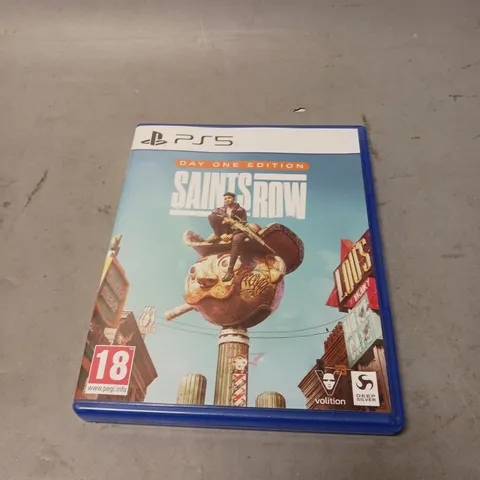 PLAYSTATION 5 DAY ONE EDITION SAINTS ROW 