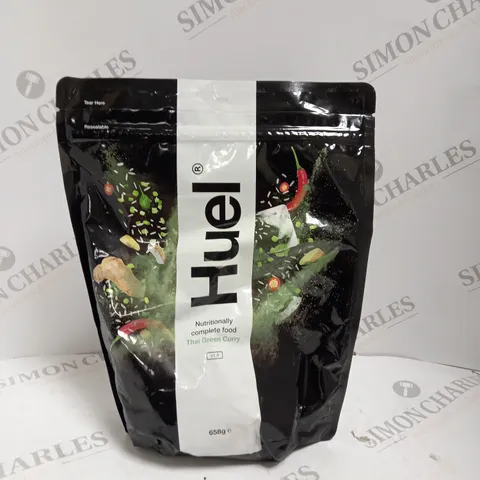 SEALED HUEL NUTRITIONALLY COMPLETE FOOD V1.0 - THAI GREEN CURRY 658G