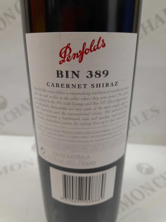 PENFOLDS BIN 389 CABERNET SHIRAZ SOUTH AUSTRAILIA 2004 750ML