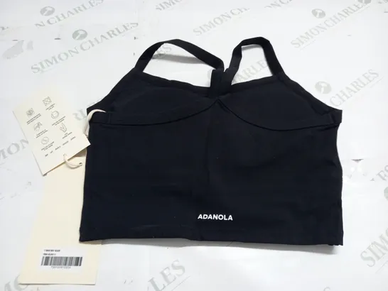 ADANOLA Y-BACK BRA IN BLACK - S