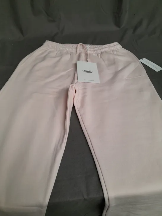 SEEKERS TRADEMARK WIDE LEG SWEATPANTS IN BUNNY PINK - MEDIUM