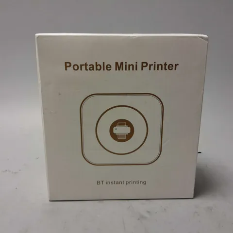 BOXED PORTABLE MINI PRINTER