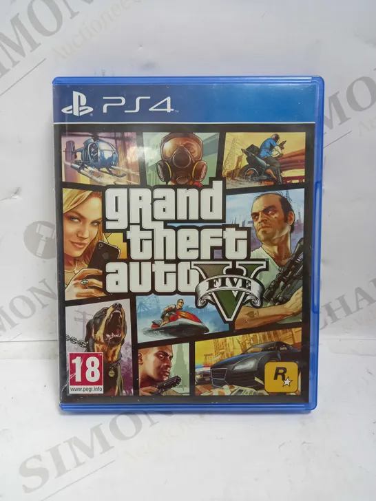 GRAND THEFT AUTO 5 PLAYSTATION 4 GAME