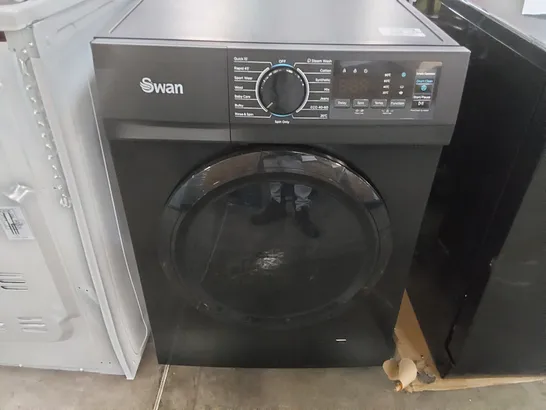 SWAN SW75130B 9KG LOAD, 1400 SPIN FREESTANDING WASHING MACHINE - BLACK