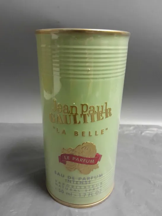 BOXED AND SEALED JEAN PAUL GAULTIER 'LA BELLE' LE PARFUM EAU DE PARFUM INTENSE VAPORISATEUR NATURAL SPRAY 50ML