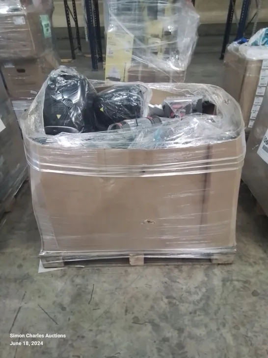 PALLET OF APPROXIMATELY 22 UNPROCESSED RAW RETURN HOUSEHOLD AND ELECTRICAL GOODS TO INCLUDE;