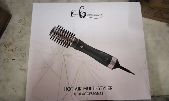 BOXED OPTI-BEAUTY HOT AIR MULTI-STYLER WITH ACCESSORIES