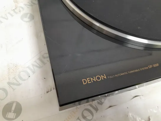 BOXED DENON DP-300F TURNTABLE 