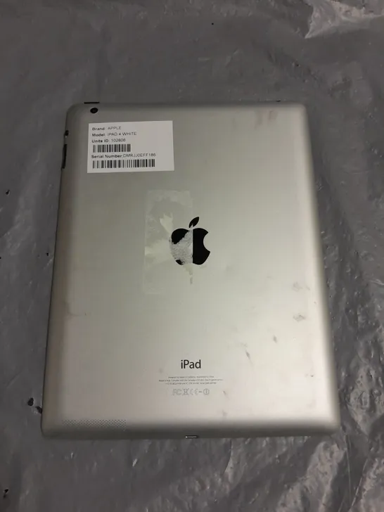 UNBOXED APPLE IPAD 4 - A1458