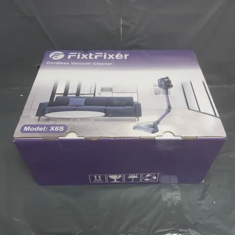 BOXED FIXTFIXER CORDLESS VACUUM CLEANER MODEL X6S 