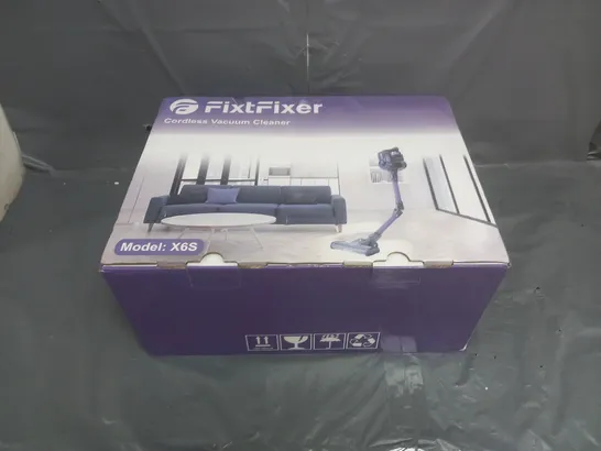 BOXED FIXTFIXER CORDLESS VACUUM CLEANER MODEL X6S 