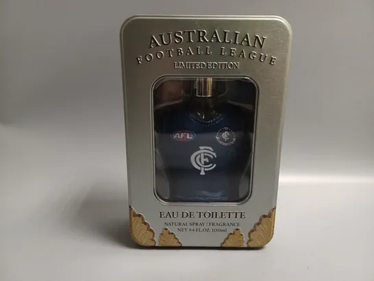 APPROXIMATELY 5 AUSTRALIAN FOOTBALL LEAGUE LIMITED EDITION EAU DE TOILETTE (5 x100ml) (CARLTON)