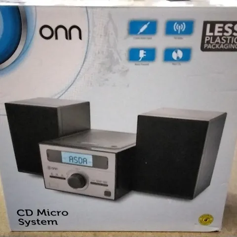 ONN CD MICRO SYSTEM