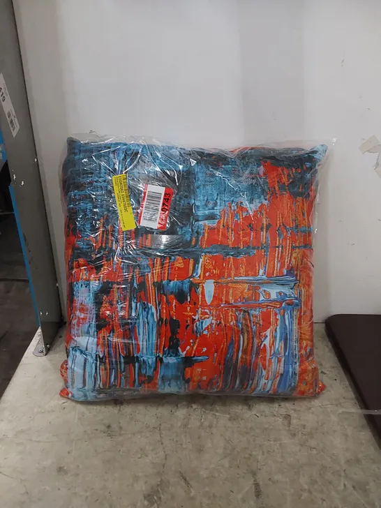 BAGGED ABSTRACT SQUARE SCATTER CUSHION 