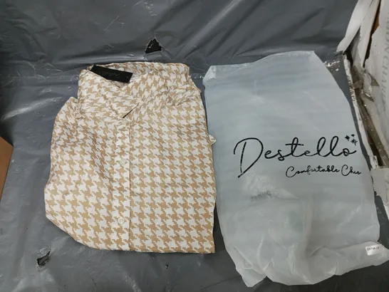 12 BRAND NEW DESTELLO BEIGE L/XL