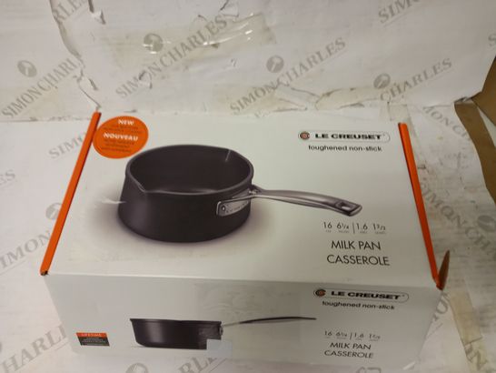 LE CREUSET 16cm MILK PAN 