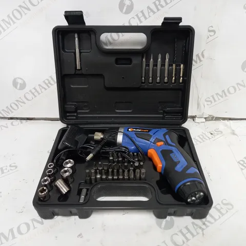 BOXED BUILDCRAFT TWIST HANDLE 3.6V SCREWDRIVER SET