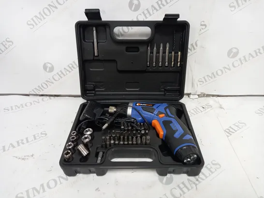 BOXED BUILDCRAFT TWIST HANDLE 3.6V SCREWDRIVER SET