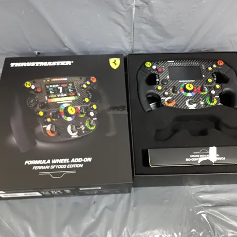 BOXED THRUSTMASTER FORMULA WHEEL ADD-ON FERRARI SF1000 EDITION