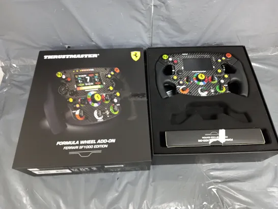 BOXED THRUSTMASTER FORMULA WHEEL ADD-ON FERRARI SF1000 EDITION