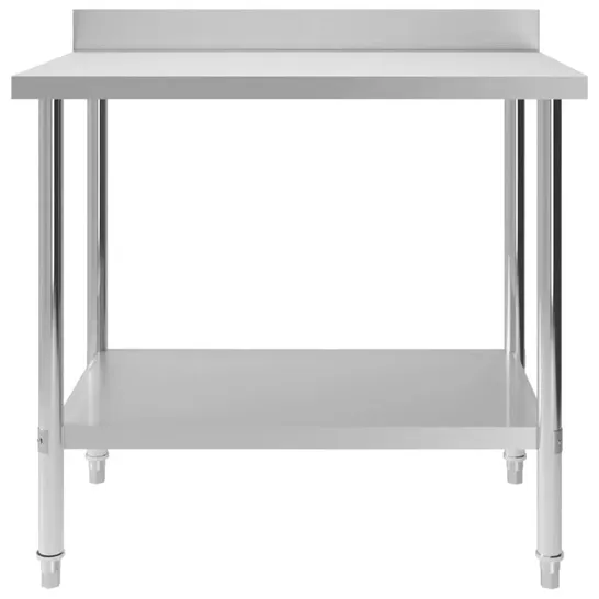 BOXED BINZEL 100cm STAINLESS STEEL PREP TABLE (1 BOX)