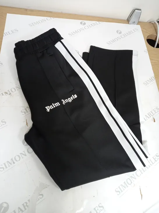 PALM ANGLES BLACK/WHITE SWEATPANTS SIZE L