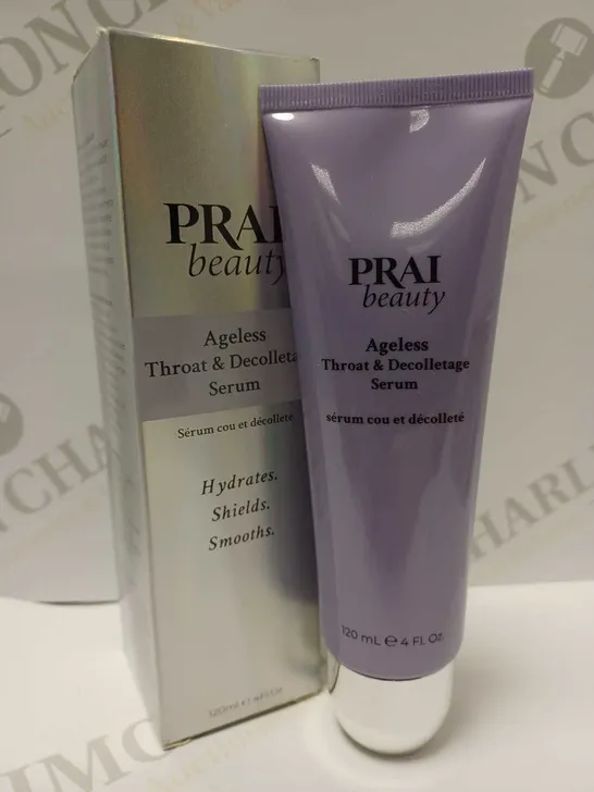 PRAI BEAUTY AGELESS THROAT & DECOLLETAGE SERUM 120ML