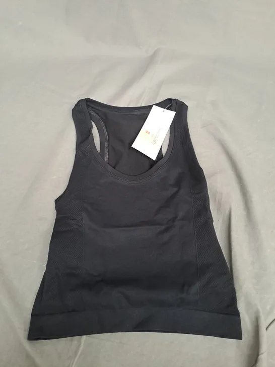 SWEATY BETTY ATHLETE CROP SEAMLESS WORKOUT TANK TOP SIZE XXS