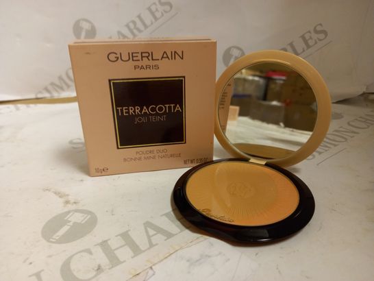 GUERLAIN TERRACOTTA JOLI TEINT 01 LIGHT BRUNETTE POWDER DUO RRP £78