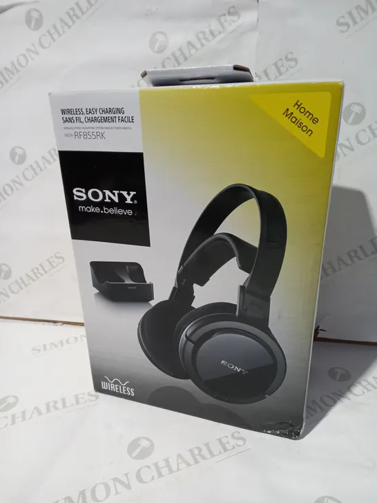 SONY WIRELESS STEREO HEDPHONE SYSTEM MDR-RF855RK