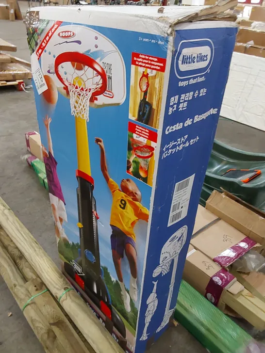 LITTLE TIKES EASYSTORE BASKETBALL SET COLLECTION ONLY  RRP £109.99