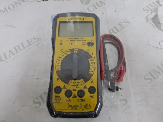 BOXED DIGITAL MULTIMETER (DT-9205A)