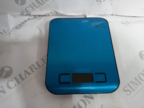 VIAFOLA FOOD SCALE IN BLUE (5kg)