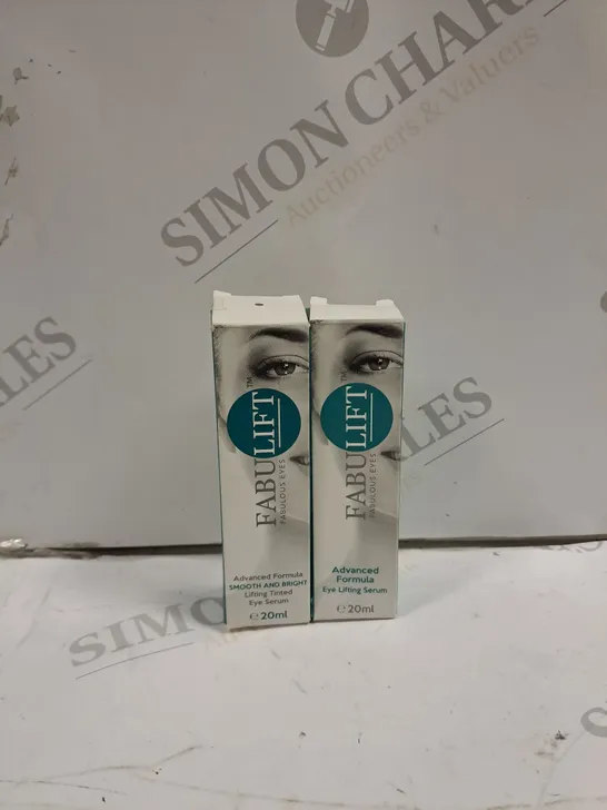 FABULIFT SMOOTH AND BRIGHT AND ADVANCE EYE LIFTING SERUM 