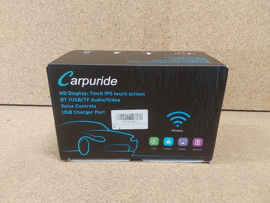 BOXED CARPURIDE CARPLAY HD DISPLAY 7INCH IPS TOUCH SCREEN AUDIO/VIDEO 