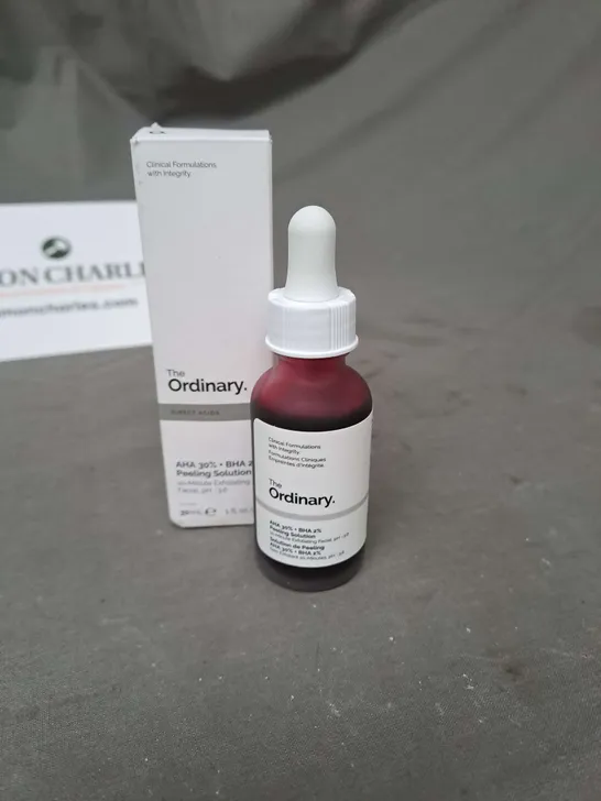 THE ORDINARY AHA 30% + BHA 2% PEELING SOLUTION 30ML