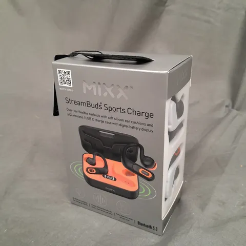 MIXX STREAMBUDS SPORTS CHARGE EARPHONES