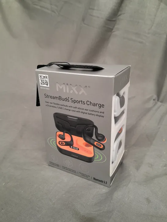 MIXX STREAMBUDS SPORTS CHARGE EARPHONES