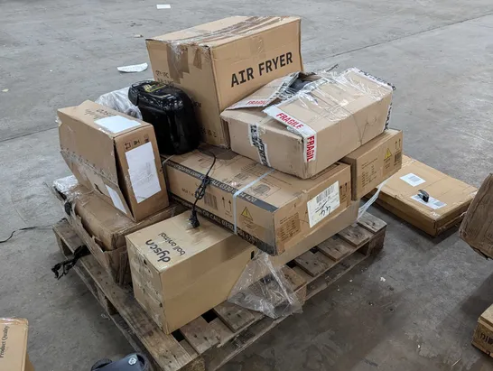 PALLET CONTAINING ASSORTED PRODUCT PARTS