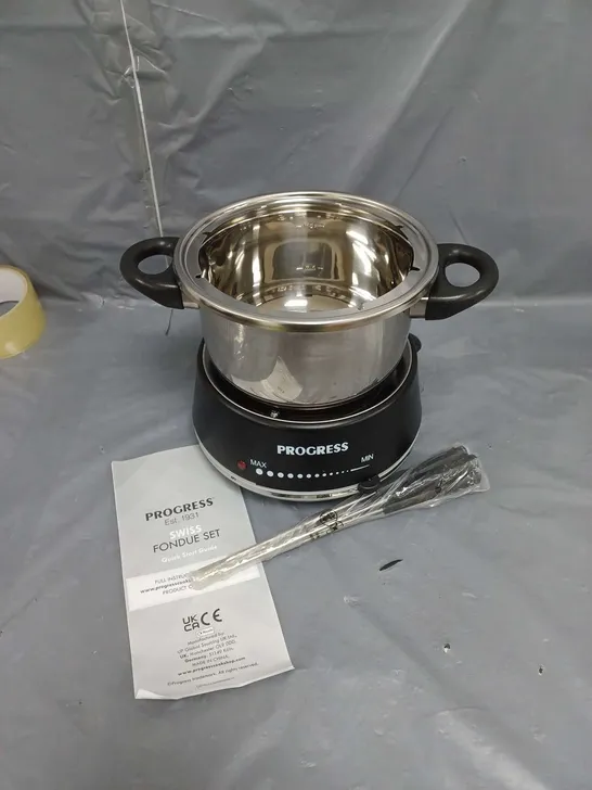 PROGRESS SWISS FONDUE SET