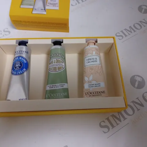 L'OCCITANE FESTIVE HAND CREAM SET 