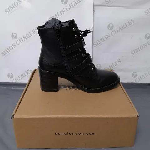 DUNE LONDON LADIES BLACK BOOTS SIZE 7