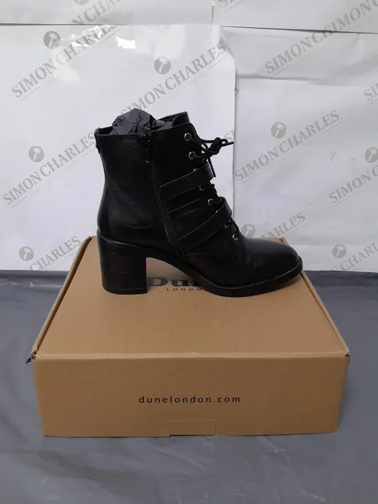 DUNE LONDON LADIES BLACK BOOTS SIZE 7