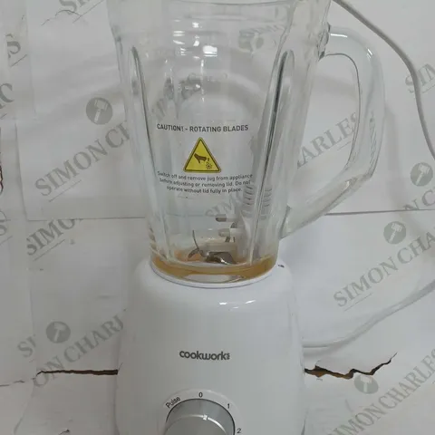 COOKWORKS 1.5L GLASS JUG BLENDER