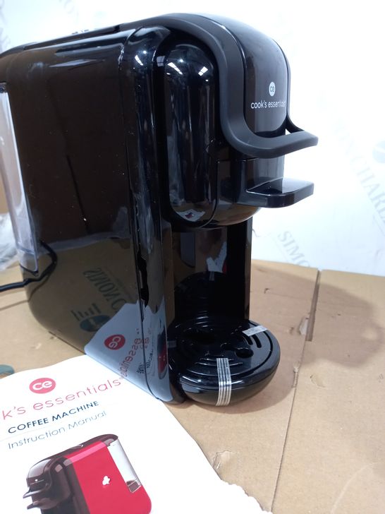 COOK ESSENTIALS COFFEE MACHINE - BLACK